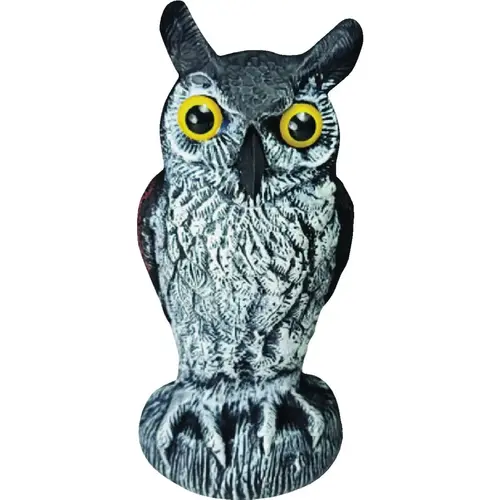 Natural Enemy Scarecrow 10.6 In. Baby Owl Pest Deterrent Decoy