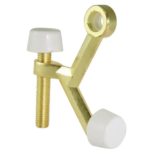 3 In. Polished Brass Hinge Pin Door Stop 3 In. Polished Brass Hinge Pin Door Stop