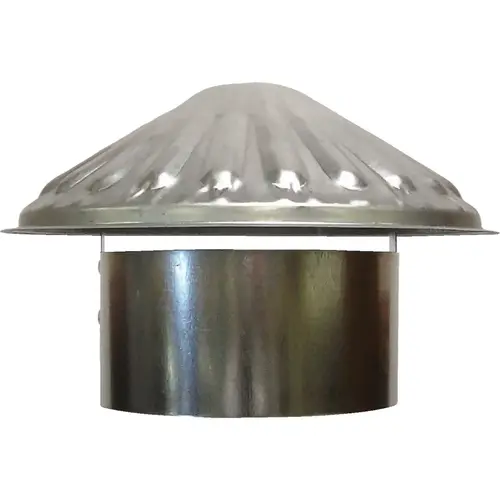 Galvanized Steel 5 In. x 9-1/2 In. Vent Pipe Cap