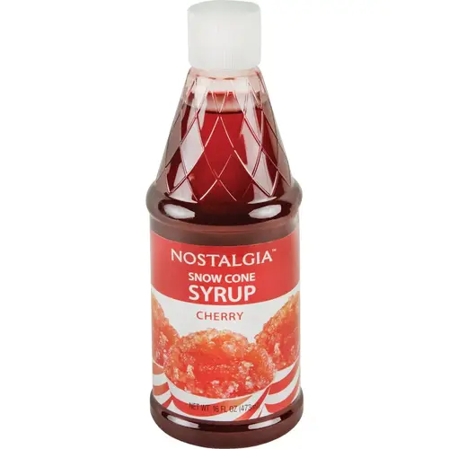 16 Oz. Cherry Snow Cone Syrup