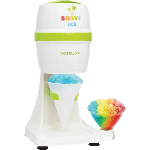 Electric Shave Ice & Snow Cone Maker White