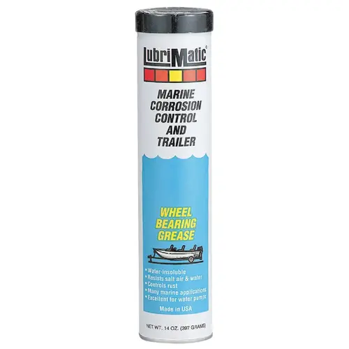 14 Oz. Cartridge Marine Trailer Wheel Bearing Grease Aqua
