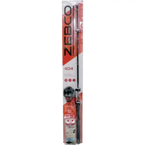 404 5 Ft. 6 In. Z-Glass Fishing Rod & Spincast Reel