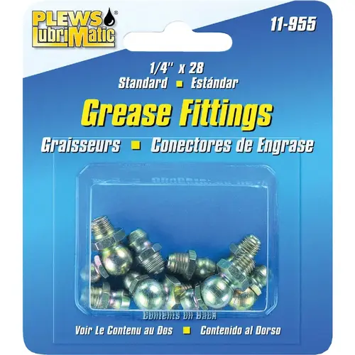 1/4" Grease Fitting 1/4" Grease Fitting