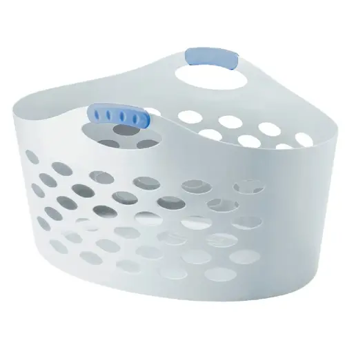 Flex 'N Carry White Laundry Basket Flex 'N Carry White Laundry Basket