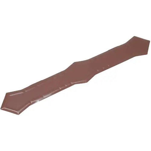 Brown Aluminum Pipe Downspout Band - pack of 100 Brown Aluminum Pipe Downspout Band - pack of 100