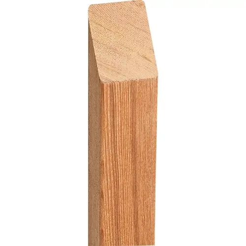 Real Wood 2 In. x 2 In. x 42 In. Cedar One Angled In Baluster - pack of 24 Real Wood 2 In. x 2 In. x 42 In. Cedar One Angled In Baluster - pack of 24