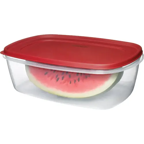 Easy Find Lids 2.5 Gal. Clear Rectangle Food Storage Container Easy Find Lids 2.5 Gal. Clear Rectangle Food Storage Container