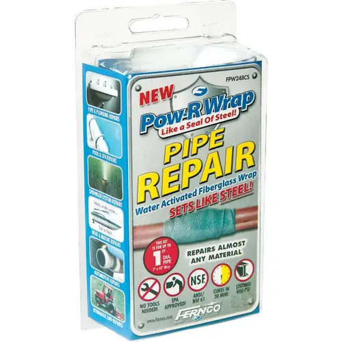 Pow-R Wrap 2 In. X 48 In. Pipe Repair Wrap Pow-R Wrap 2 In. X 48 In. Pipe Repair Wrap