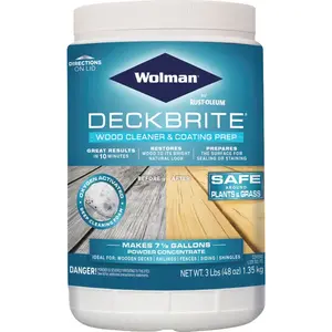 Wolman 16003 DeckBrite 3 Lb. Wood Cleaner & Coating Prep