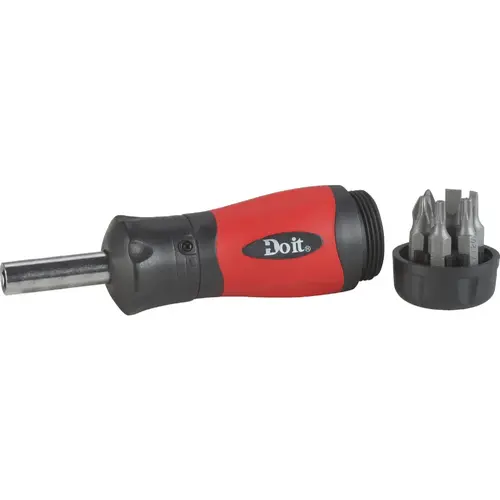 Multi-Bit Mini Ratcheting Screwdriver Multi-Bit Mini Ratcheting Screwdriver