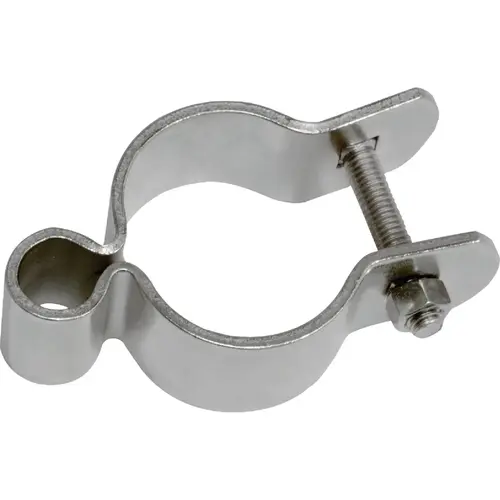 3/4 in. W 2 in. Steel Chain Link Gate Hinge Clamp