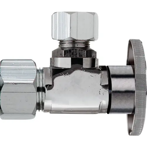5/8 In. OD x 1/4 In. OD Quarter Turn Angle Valve 5/8 In. OD x 1/4 In. OD Quarter Turn Angle Valve