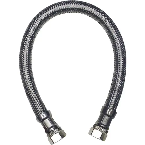 3/8 In. C x 3/8 In. C x 20 In. L. Braided Stainless Steel Faucet Supply Line 3/8 In. C x 3/8 In. C x 20 In. L. Braided Stainless Steel Faucet Supply Line