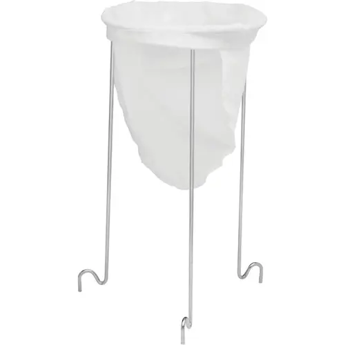 6.5 In. x 12 In. Cotton Bag Jelly Strainer Stand 6.5 In. x 12 In. Cotton Bag Jelly Strainer Stand