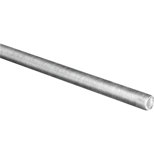 Steelworks 1/2 In. x 3 Ft. Steel Fine Threaded Rod