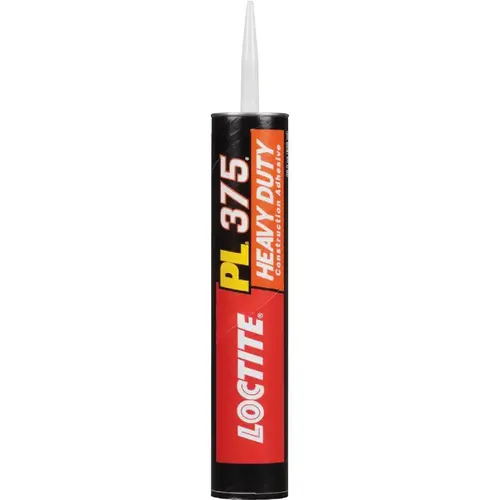 PL 375 28 Oz. Heavy Duty Construction Adhesive Off-White