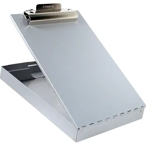 Redi-Rite Letter Size Recycled Aluminum 1 In. Storage Clipboard