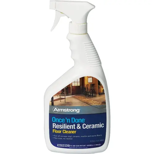 Once 'N Done 32 Oz. Ready-To-Use Resilient & Ceramic Floor Cleaner Spray
