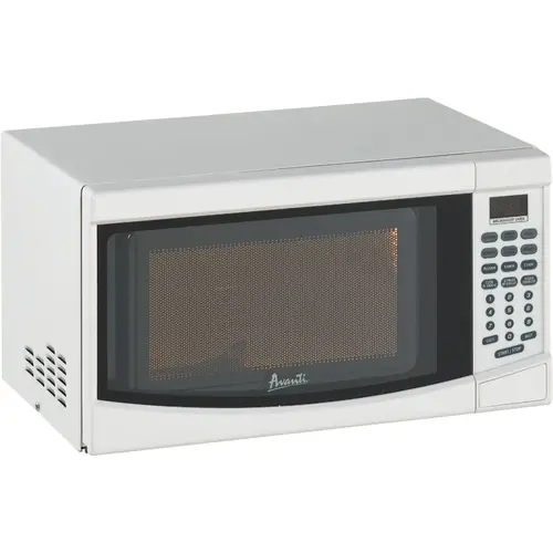 Mt7v0w 0.7 Cu. Ft. Microwave Oven, Digital, White