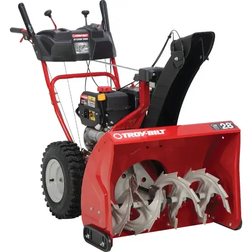 Storm 2890 272cc 28 In. Electric Start Two-Stage Gas Snow Blower with Power Steering Storm 2890 272cc 28 In. Electric Start Two-Stage Gas Snow Blower with Power Steering