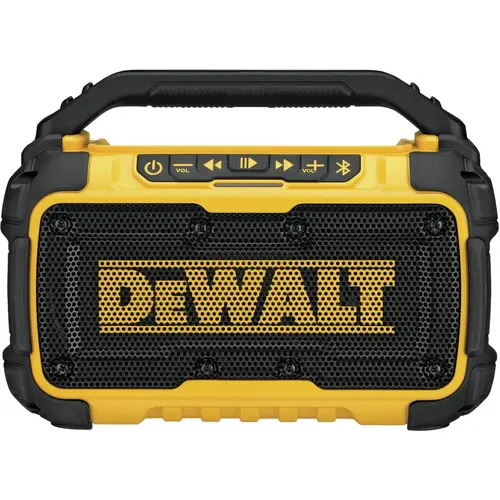12 Volt/20 Volt MAX Lithium-Ion Jobsite Corded/Cordless Bluetooth Speaker (Tool Only) 12 Volt/20 Volt MAX Lithium-Ion Jobsite Corded/Cordless Bluetooth Speaker (Tool Only)