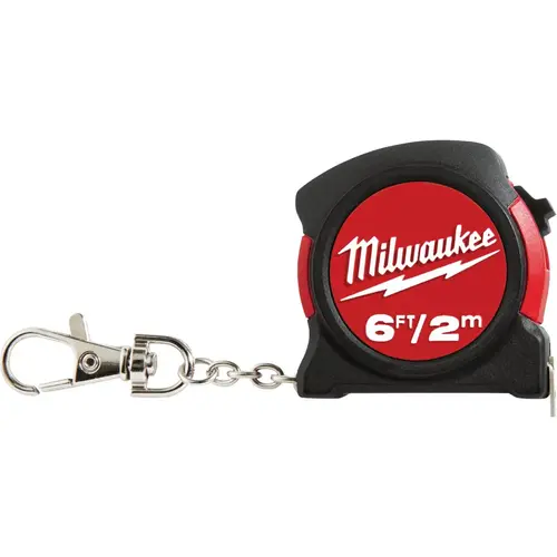 6 Ft. Keychain Tape Measure, Bulk - pack of 12