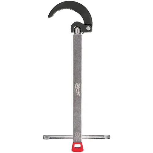 Milwaukee Basin Wrench, Telescoping Handle, Metal Milwaukee Basin Wrench, Telescoping Handle, Metal