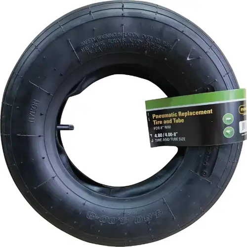 4.80/4.00 - 8 In. Replacement Tire & Tube