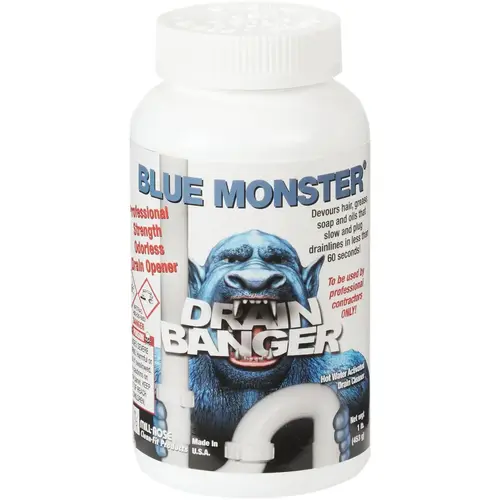 Drain Banger 1 Lb. Flakes Drain Opener & Cleaner