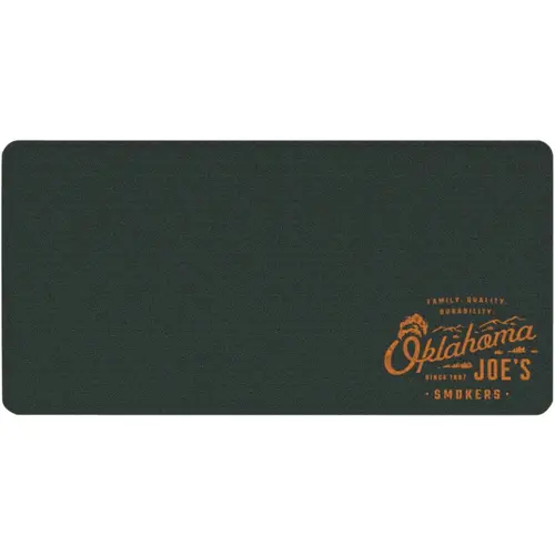 40 In. W. x 80 In. L. Black & Orange XL Smoker Mat 40 In. W. x 80 In. L. Black & Orange XL Smoker Mat
