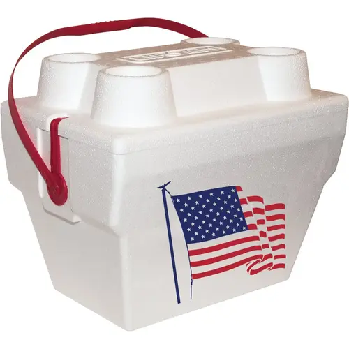 17 Qt. Cooler, White 17 Qt. Cooler, White
