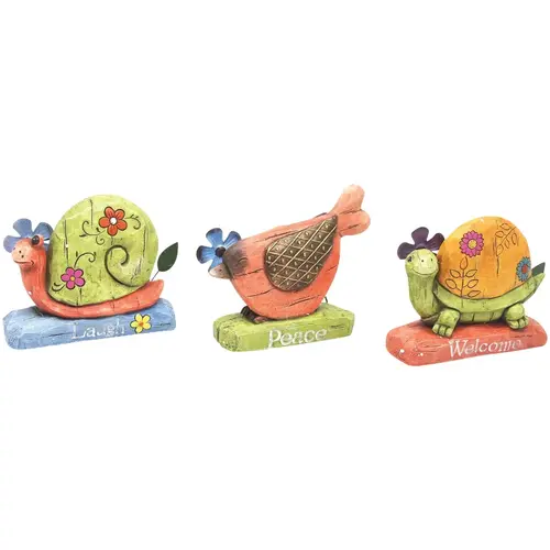 5 In. H. Soft Color Animal Statuary 5 In. H. Soft Color Animal Statuary