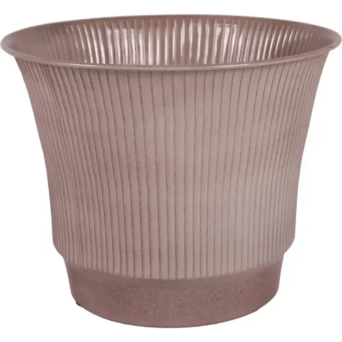 Madison 6.75 In. x 8 In. x 8 In. Ironstone Metal Latte Planter