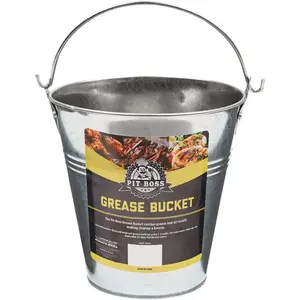 Pit Boss 74400 6 In. Steel Grease Bucket