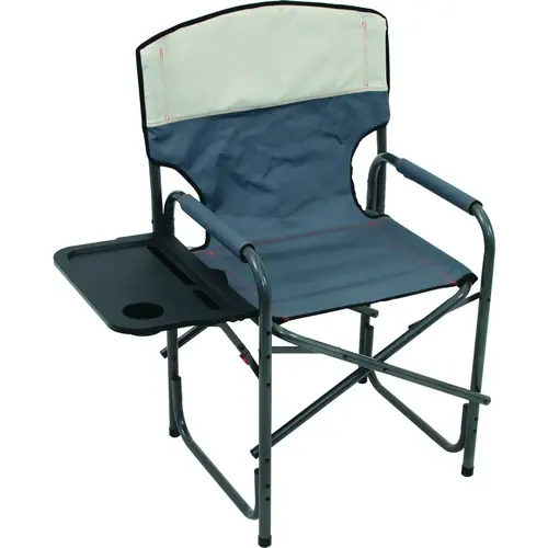 Brands Slate/Putty Polyester Wide Broadback Oversized Directors Chair