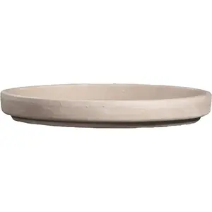 Deroma 8719WPZ 7.5 In. Blush Clay Standard Saucer