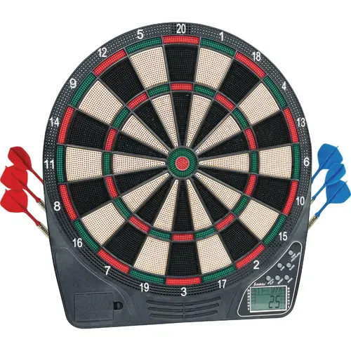 13-1/2 In. Dia. Soft Tip Electronic Dartboard 13-1/2 In. Dia. Soft Tip Electronic Dartboard