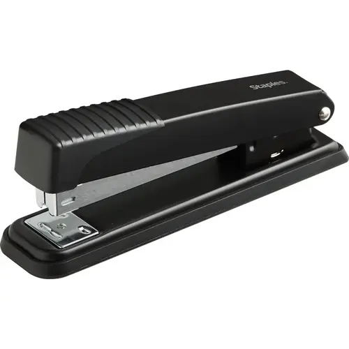 1/4 In. Staple 20-Sheet Desktop Stapler Black 1/4 In. Staple 20-Sheet Desktop Stapler Black