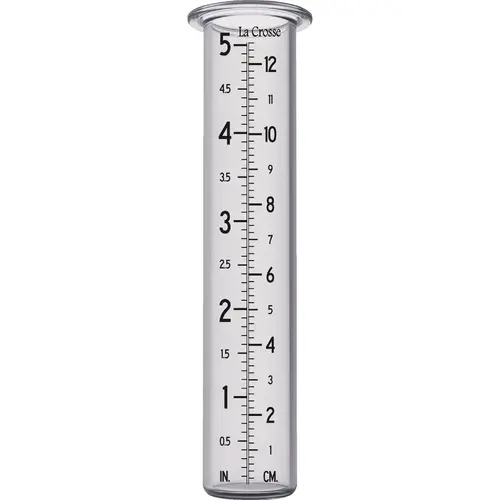 5 In. Replacement Glass Rain Gauge Tube 5 In. Replacement Glass Rain Gauge Tube