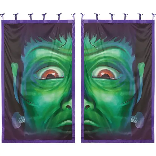 Shadow Scapes Monster Window Shade (Set of 2)