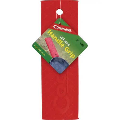 6 In. Silicone Handle Grip Red 6 In. Silicone Handle Grip Red