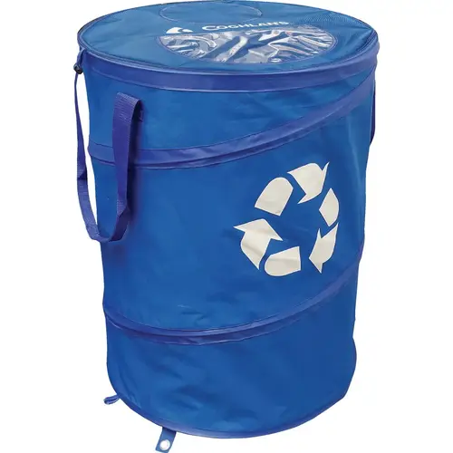 29.5 Gal. Deluxe Pop-Up Recycle Bin Blue 29.5 Gal. Deluxe Pop-Up Recycle Bin Blue