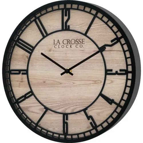 La Crosse Clock Co. 11.5 In. Barrow Wall Clock La Crosse Clock Co. 11.5 In. Barrow Wall Clock