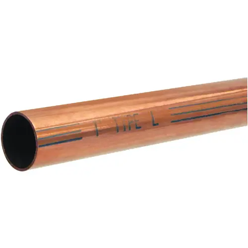 1-1/2 In. ID x 10 Ft. Type L Copper Pipe 1-1/2 In. ID x 10 Ft. Type L Copper Pipe