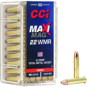 CCI 63211 22 WMR 40 Grain HS MAXI-MAG Rimfire Ammunition
