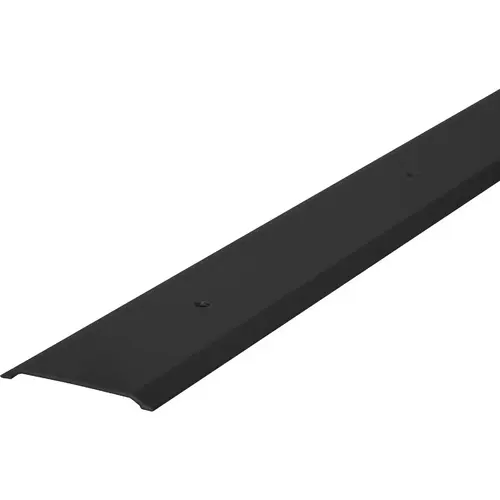 Building Products 1-3/4 In. x 1/8 In. x 36 In. Black Aluminum Flat-profile Threshold for Interior Doorways