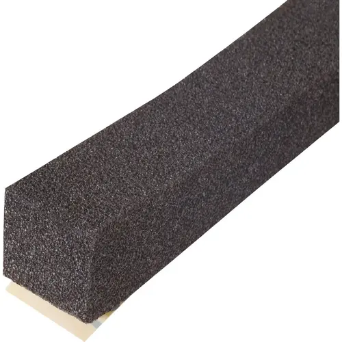 Building Products PLATINUM 1-1/2 In. Black Expandable Foam Weatherseal for Uneven Gaps