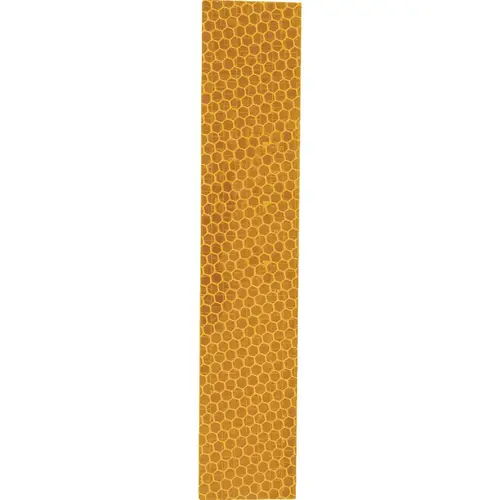 Hy-Ko 1 In. x 6 In. Yellow Reflective Safety Tape Strips (3-Count)