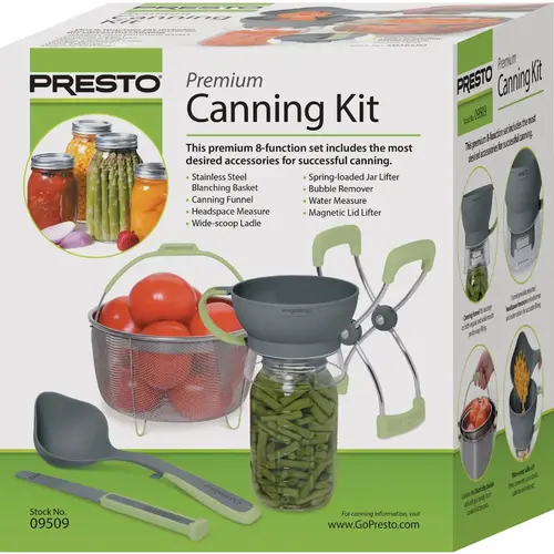 Premium Canning Kit Regular Mouth/Wide Mouth 1 each 5 pc Green Green